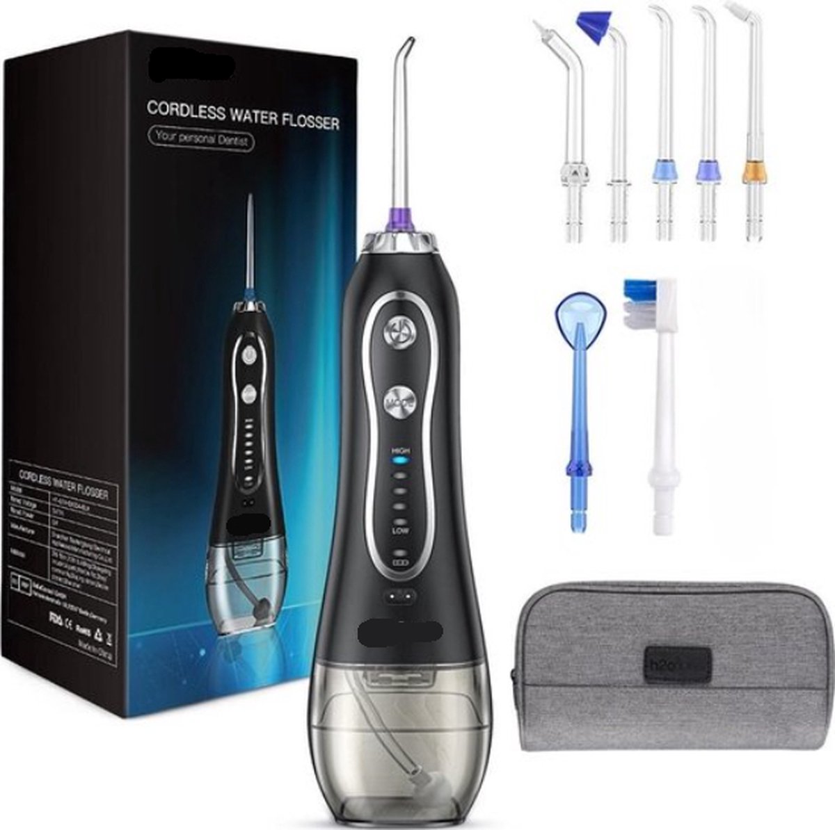 Cordless Water Flosser – Deep Clean Teeth & Healthy Gums (5 Modes, Waterproof)